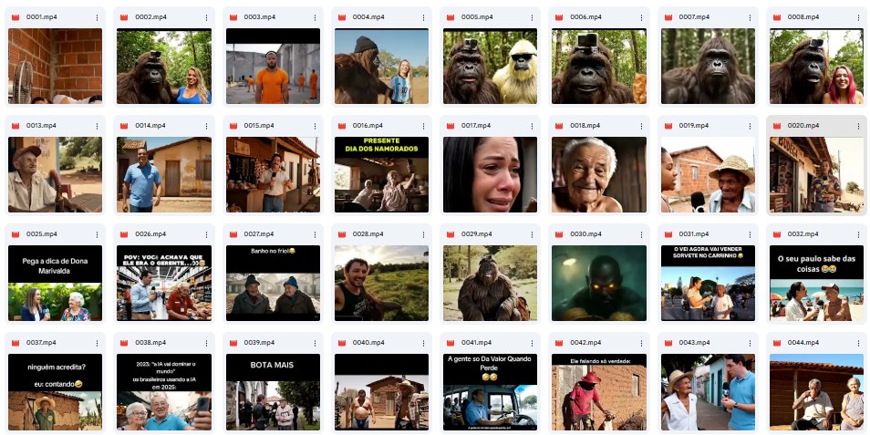 Pack de Vídeos de IA